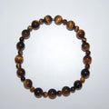 Armband aus Tigerauge-Perlen (8 mm & 4 mm) von LEÑA Kunsthandwerk, Made in Austria