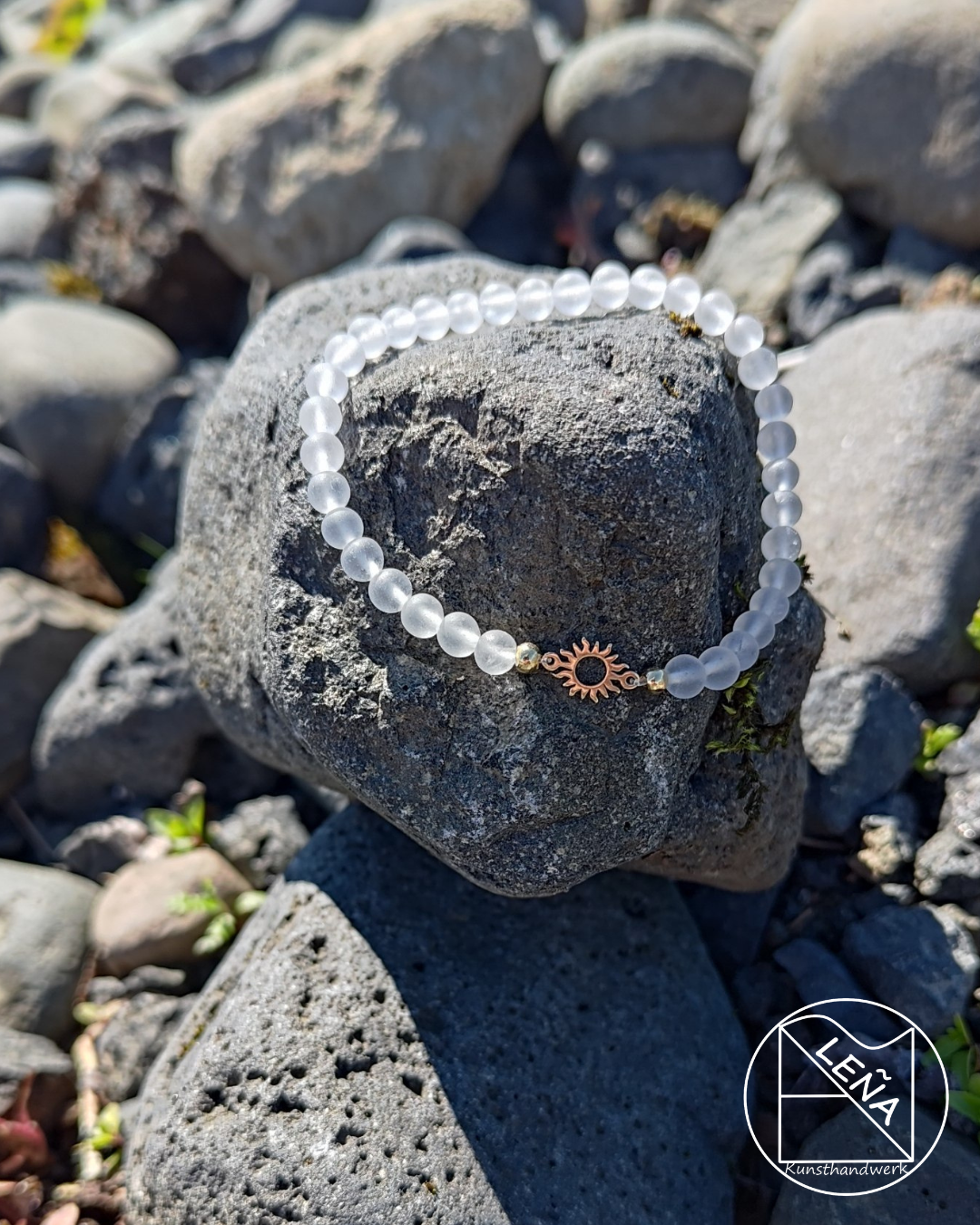 sonniges Bergkristall Armband